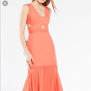 BCBG Coral gown